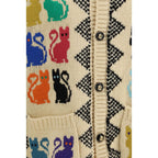 Valentino Garavani Multicolor Wool Cardigan