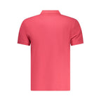 North Sails Red Cotton Men Polo Shirt