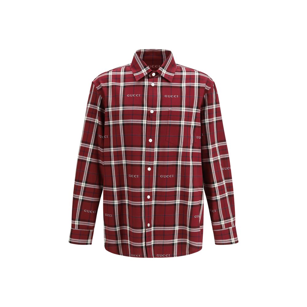 Gucci Multicolor Cotton Pattern Shirt