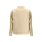 Moschino Beige Cotton Full-Length Jacket