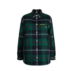 Burberry Bicolor Wool Biker Jacket