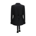 Valentino Garavani Black Wool Oves Aries Blazer