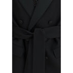 Valentino Garavani Black Wool Oves Aries Blazer