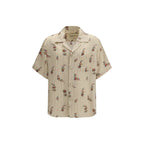 Valentino Garavani Multicolor Silk Pattern Shirt