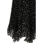 Valentino Garavani Black Silk Skirt