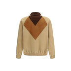 Valentino Garavani Brown Goatskin Biker Jacket