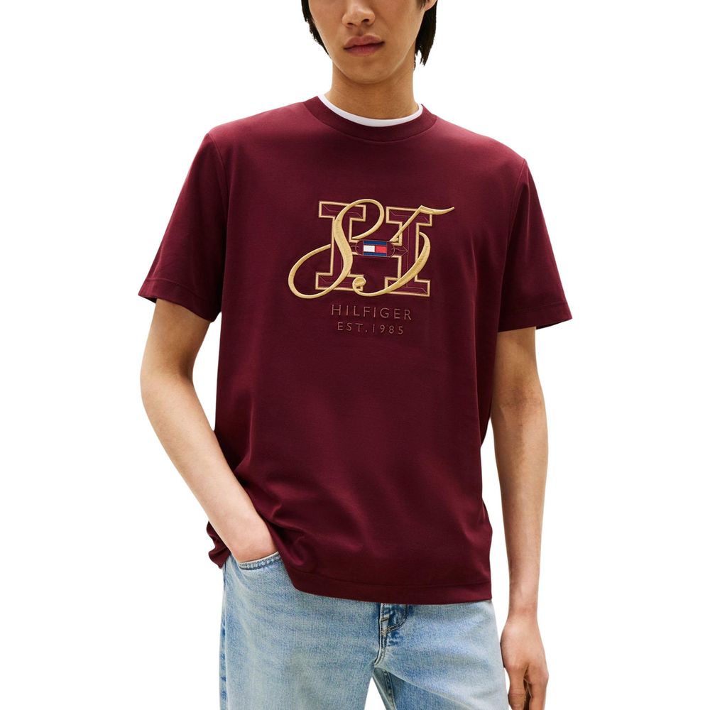 Tommy Hilfiger Bordeaux Cotton Sportswear