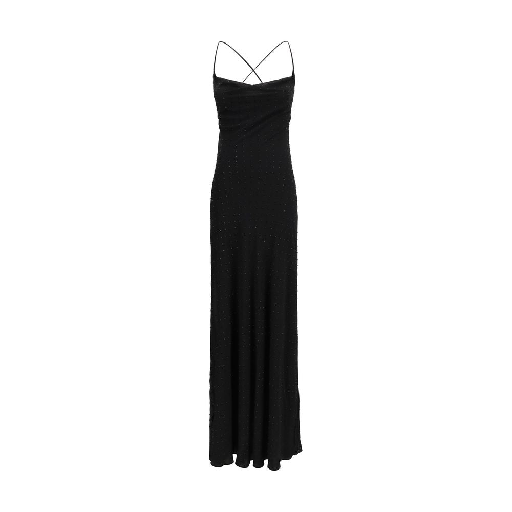 PINKO Black Polyester Casual Dress