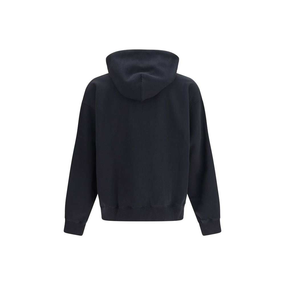 Off-White Black Cotton Sweatshirt