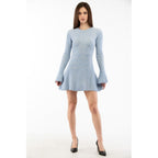 Moschino Multicolor Wool Casual Dress