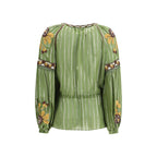 Valentino Garavani Bicolor Silk Pattern Shirt