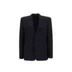 Balenciaga Black Wool Full-Length Jacket