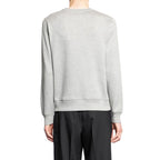 Valentino Garavani Gray Cotton Sweatshirt