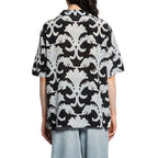 Valentino Garavani Black Silk Shirt