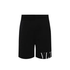 Valentino Garavani Black Modal Shorts