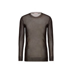 Valentino Garavani Brown Silk Sweatshirt