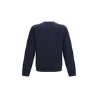 Valentino Garavani Blue Cotton Sweatshirt