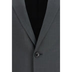 Valentino Garavani Gray Wool Oves Aries Jacket