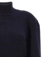 Stella McCartney Blue Wool Midi Skirt