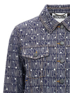 Moschino Blue Cotton Denim Jacket