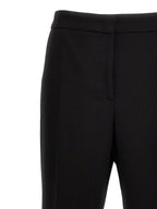 Moschino Black Viscose Dress Pants