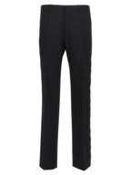 Off-White Black Virgin Wool Dress Pants