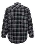 Off-White Gray Cotton Shell Jacket