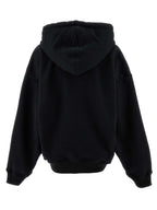 Off-White Black Cotton Hoodie