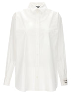 Moschino White Cotton Blouse
