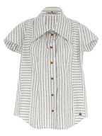 Vivienne Westwood Bicolor Cotton Blouse