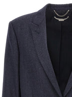 Stella McCartney Blue Viscose Blazer