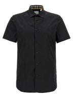 Burberry Black Cotton Blouse
