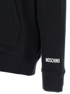 Moschino Black Cotton Hoodie