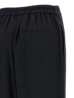 Moschino Black Acetate Casual Pants