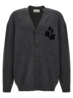 Isabel Marant Gray Cotton Cardigan