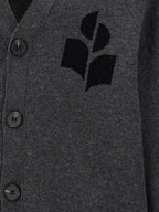 Isabel Marant Gray Cotton Cardigan
