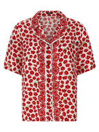 Versace Multicolor Silk Blouse