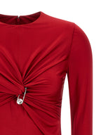 Versace Multicolor Viscose Midi Dress