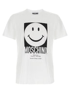 Moschino White Cotton T-Shirt