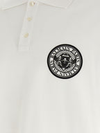 Balmain Bicolor Cotton Polo Shirt