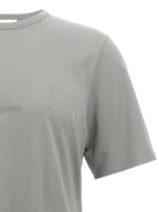 Saint Laurent Gray Cotton T-Shirt