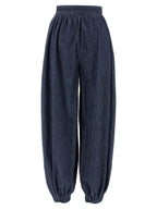 Valentino Garavani Blue Cotton Pants