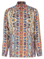 Etro Multicolor Viscose Blouse