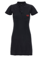 Balenciaga Black Cotton Short Dress