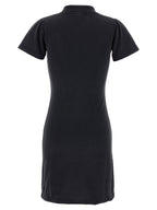 Balenciaga Black Cotton Short Dress