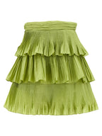 Valentino Garavani Bicolor Silk Long Skirt