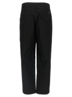 Gucci Black Cotton Casual Pants