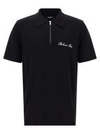Balmain Bicolor Cotton Polo Shirt