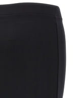 Off-White Black Polyamide Midi Skirt