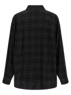 Balenciaga Black Cotton Blouse